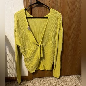 Open back Loft sweater